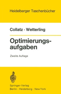 Abbildung von: Optimierungsaufgaben - Springer