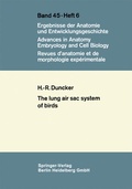 Cover: The Lung Air Sac System of Birds - Springer