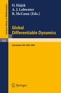 Cover: Global Differentiable Dynamics - Springer