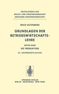 Cover: Grundlagen der Betriebswirtschaftslehre - Springer