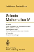 Cover: Selecta Mathematica IV - Springer