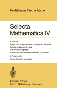 Abbildung von: Selecta Mathematica IV - Springer