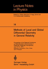 Enlarge image Cover: Methods of Local and Global Differential Geometry in General Relativity - Springer