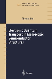 Abbildung von: Electronic Quantum Transport in Mesoscopic Semiconductor Structures - Springer