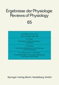 Cover: Ergebnisse der Physiologie / Reviews of Physiology - Springer