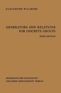 Cover: Generators and Relations for Discrete Groups - Springer