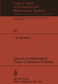 Abbildung von: Lectures on Mathematical Theory of Extremum Problems - Springer