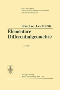 Abbildung von: Elementare Differentialgeometrie - Springer