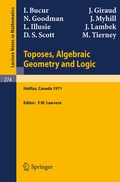 Cover: Toposes, Algebraic Geometry and Logic - Springer