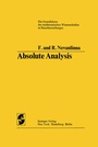 Cover: Absolute Analysis - Springer