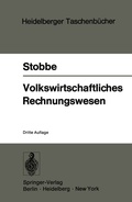 Cover: Volkswirtschaftliches Rechnungswesen - Springer