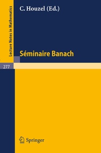 Abbildung von: Seminaire Banach - Springer