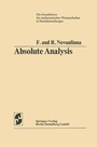 Cover: Absolute Analysis - Springer