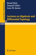 Cover: Lectures on Algebraic and Differential Topology - Springer