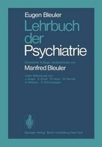 Abbildung von: Lehrbuch Der Psychiatrie - Springer