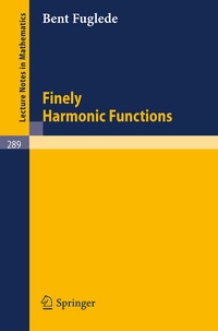 Abbildung von: Finely Harmonic Functions - Springer