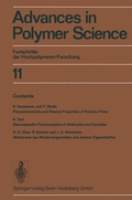 Cover: Advances in Polymer Science - Springer
