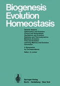 Cover: Biogenesis Evolution Homeostasis - Springer