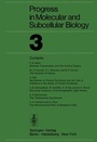 Cover: Progress in Molecular and Subcellular Biology 3 - Springer