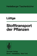 Cover: Stofftransport der Pflanzen - Springer