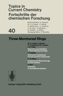 Cover: Three-Membered Rings - Springer