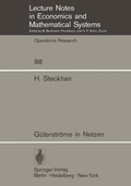 Cover: G&uuml;terstr&ouml;me in Netzen - Springer