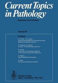 Enlarge image Cover: Current Topics in Pathology: 58 - Springer
