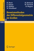 Bild: Beweismethoden der Differentialgeometrie im Gro&szlig;en - Springer
