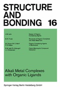 Bild: Alkali Metal Complexes with Organic Ligands - Springer
