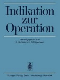 Enlarge image Cover: Indikation Zur Operation - Springer