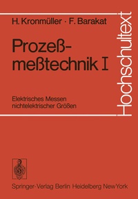 Enlarge image Cover: Prozeßmeßtechnik I - Springer