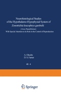 Cover: Neurohistological Studies of the Hypothalamo-Hypophysial System of Zonotrichia leucophrys gambelii (Aves, Passeriformes) - Springer