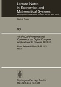 Cover: 4th IFAC/IFIP International Conference on Digital Computer Applications to Process Control - Springer