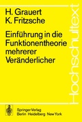 Cover: Einf&uuml;hrung in die Funktionentheorie mehrerer Ver&auml;nderlicher - Springer