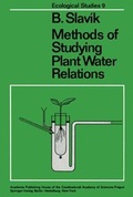 Cover: Methods of Studying Plant Water Relations - Springer