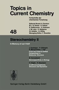 Enlarge image Cover: Stereochemistry II - Springer