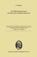 Cover: Zur Differentialgeometrie der klassischen Fundamentalbereiche - Springer