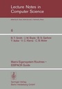 Cover: Matrix Eigensystem Routines - Eispack Guide - Springer