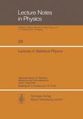 Cover: Lectures in Statistical Physics - Springer