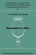 Cover: Anaesthesie im Alter - Springer