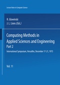 Cover: Computing Methods in Applied Sciences and Engineering - Springer