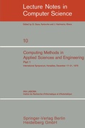 Cover: Computing Methods in Applied Sciences and Engineering - Springer