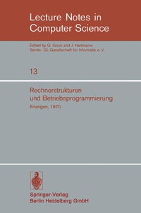 Enlarge image Cover: Rechnerstrukturen und Betriebsprogrammierung - Springer