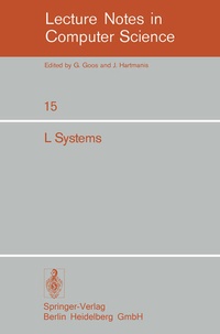 Enlarge image Cover: L Systems - Springer
