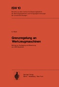 Cover: Grenzregelung an Werkzeugmaschinen - Springer