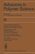 Cover: Advances in Polymer Science / Fortschritte der Hochpolymeren-Forschung - Springer