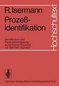 Enlarge image Cover: Prozeßidentifikation - Springer