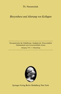 Cover: Biosynthese und Alterung von Kollagen - Springer