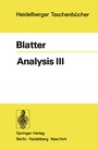 Cover: Analysis III - Springer