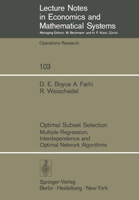 Enlarge image Cover: Optimal Subset Selection - Springer